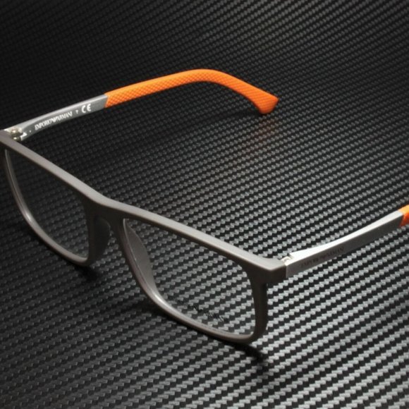 Emporio Armani Men's Brown and Grey Eyeglasses! - Picture 1 of 4